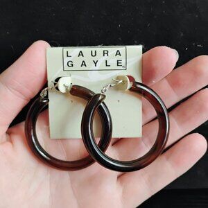 Laura Gayle hoop earrings
